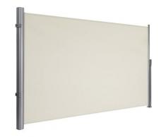 Tenda Laterale 180 x 400 cm (A x L), Tenda Avvolgibile per Balcone e Terrazzo, Protezione Privacy,