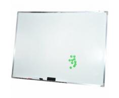 HomCom Lavagna magnetica con telaio in alluminio, 110x80cm