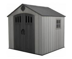 Bricoshop24 - Casetta Box Ricovero Attrezzi da Giardino in Resina Armadio PVC Esterno Capanno