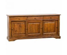 Credenza Madia Cassettiera Mobile Cucina con Ante in Legno robusto Moderna