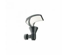 Lampada Applique Grande Con Vela Colore Grigio Per Esterno Linea Sail Livos