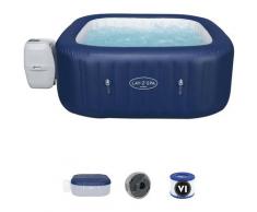 Piscina Idromassaggio Lay-Z-Spa Hawaii Per 4-6 persone Quadrata 180x180x71 cm - Bestway