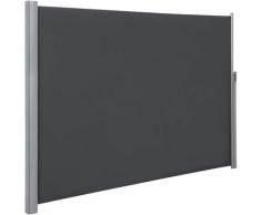 Tenda Laterale 160 x 400 cm (A x L), Tenda Avvolgibile per Balcone e Terrazzo, Protezione Privacy,