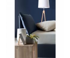 Letto Singolo sfoderabile Contenitore Apertura Laterale Veronica Made in Italy Blu