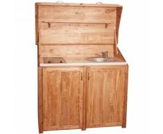 Mobile CUCINA Credenza Madia Cassettiera con Ante in Legno robusto Moderna