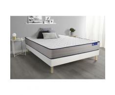 Actisom - Kit rete e materasso matrimoniale Actimemo form 160x200cm - Spessore : 22 cm- memory foam