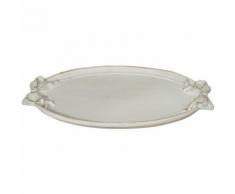 Vassoio in Legno Bianco da Tavola Cucina Decorazione
