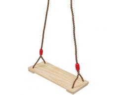 Altalena in legno 45 * 19 * 1,6 cm Giocattolo in legno Giochi all'aperto Giardino Bambino 100 kg