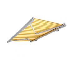 NEMAXX Tenda a cassonetto tenda da sole elettrica a cassonetto completa con Led, tenda da sole