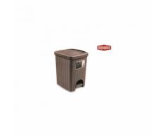 Pattumiera Bagno Elegance 20 Lt Tortora
