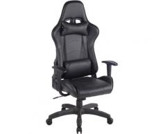 Sedia Gaming Miracle V2 in Similpelle Nero/nero
