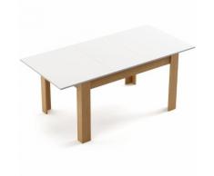 Tavolo da pranzo moderno in legno allungabile tavolo da cucina 140/190x90x78cm bianco