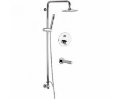 Colonna doccia con miscelatore - serie minimal thermo