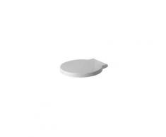 Sedile WC Duravit Starck 1 con cerniere SoftClose in acciaio inox - 0065880099