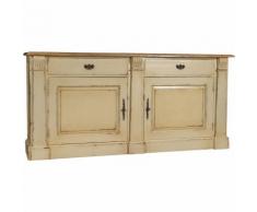 Credenza Madia Cassettiera Mobile Cucina con Ante in Legno robusto Moderna