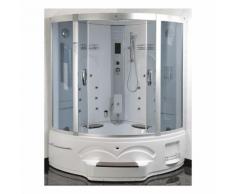 Box Doccia Idromassaggio Multifunzione 150x150 Cm Vasca E Sedute Vorich Junior
