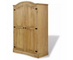 Armadio in Legno di Pino Messicano Corona Range 2 Ante