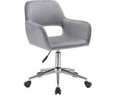 Sedia da Scrivania Ufficio Cameretta Poltrona Girevole con Rotelle vari colori colore: Grigio2