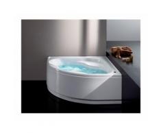 Vasca da bagno angolare Astor 135x135 con telaio e pannello