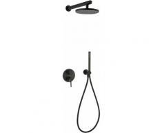Set completo doccia tondo nero opaco Paini Cox 78YO433TCD | Nero opaco
