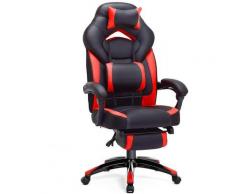 Sedia da Ufficio con Sedile Largo, Altezza Regolabile, Design Ergonomico OBG77BR