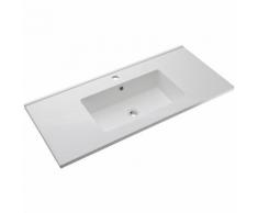 Lavabo da incasso ABONDIO 2 cm. L.101 P.46,5 H.20
