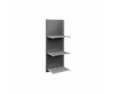 Scaffale Villeroy & Boch Subway 2.0 A705, con 3 ripiani, colorazione: Grigio Lucido - A70500FP