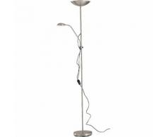 I-afrodite/pt - lampada da terra piantana led e luce da lettura 22 watt