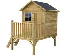 Milani Home - MERIDA - casetta in legno per bambini
