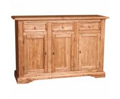 Credenza Madia Cassettiera Mobile Cucina con Ante in Legno robusto Moderna