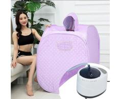 ®2.5L Saunas Portatile Vapore Spa Sedia sauna mobile a vapore Sauna domestica Cabina termica Sauna