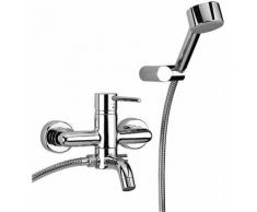 Miscelatore vasca esterno con set doccia Piralla Essenza 0ES00003A16 | Cromo