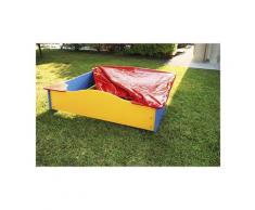 Gbshop - sabbiera in polietilene con copertura in PVC
