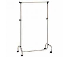 Stender Appendiabiti Olaf Appendino Attaccapanni Cromo Silver Vestiti con Ruote