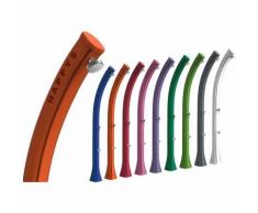 Doccia da Mare Arkema Happy Five Arancio cm 19,5x21,5x217 ARKEMA DESIGN - prodotto made in Italy