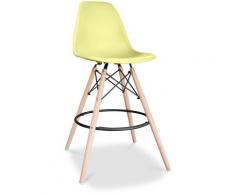 Premium Sgabello da bar Deswick - Opaco Pastel yellow