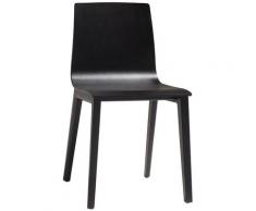 Gbshop - Sedia in legno di faggio Smilla 2 pezzi Faggio smoke