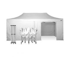 Gazebo Pieghevole 3x6 CON LATERALI - GIALLO - Ray Bot