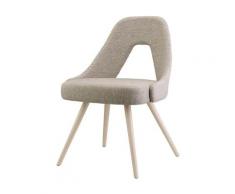 Gbshop - Sedia ME legno massello e tessuto colore corda - T6 28 Corda