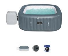 Piscina Idromassaggio Lay-Z-Spa Hawaii Hydrojet Pro Per 4-6 persone Quadrata 180x180x71 cm - Bestway
