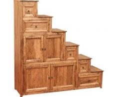 Credenza Madia Cassettiera Mobile Cucina con Ante in Legno robusto Moderna