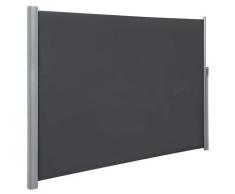 Tenda Laterale 180 x 400 cm (A x L), Tenda Avvolgibile per Balcone e Terrazzo, Protezione Privacy,