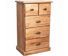 Credenza Madia Cassettiera Mobile Cucina con Ante in Legno robusto Moderna