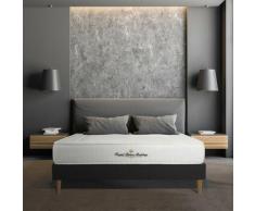 kit rete e materasso matrimoniale Nottingham 140 x 210 cm - Spessore : 20 cm - memory foam - rigido