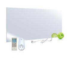H580-SP Specchio riscaldatore a raggi infrarossi 580 watt, termostato + TH15 - Viesta