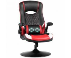 Sedia Gaming da Ufficio Poltrona Scrivania Ergonomica Girevole, con Schienale Reclinabile e