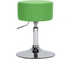 Sgabello da Bar in Similpelle Verde - Verde - Vidaxl