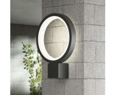 Applique da esterni LED Ring, grigio grafite