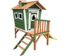 Casetta Per Bambini Outdoor Toys Niké 2,21 m² de 175x131x205 cm con Portico Scalette e Scivolo