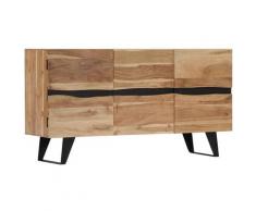 Credenza 150x40x79 cm in Legno Massello di Acacia
